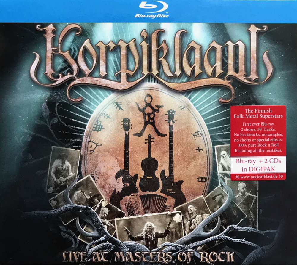 Korpiklaani - Live at Masters of Rock Blu-ray + 2CD-Digi