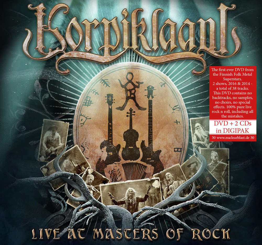 Korpiklaani - Live at Masters of Rock DVD + 2CD-Digi