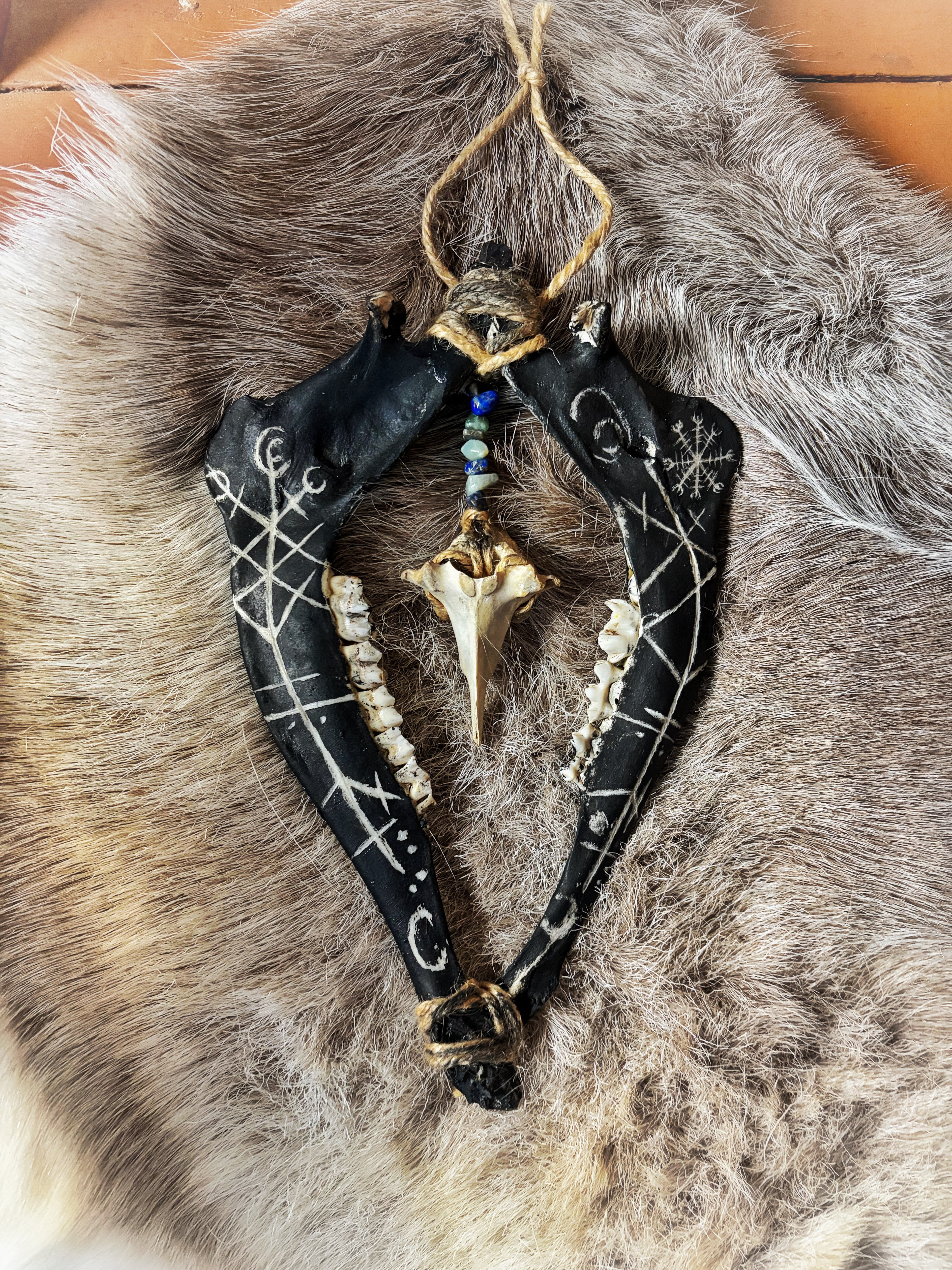 Blackthorn Bone Charm - amulet