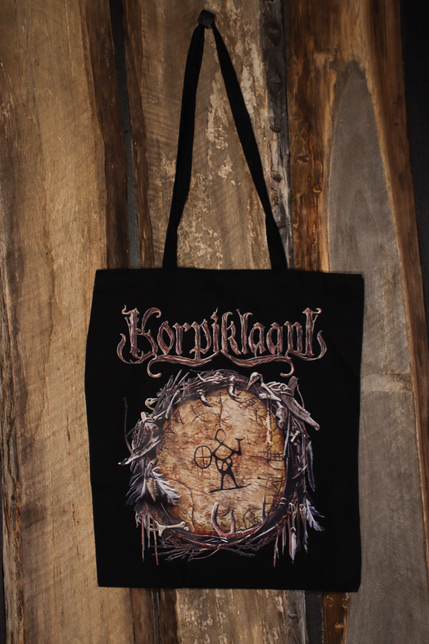 Penalty drum tote bag