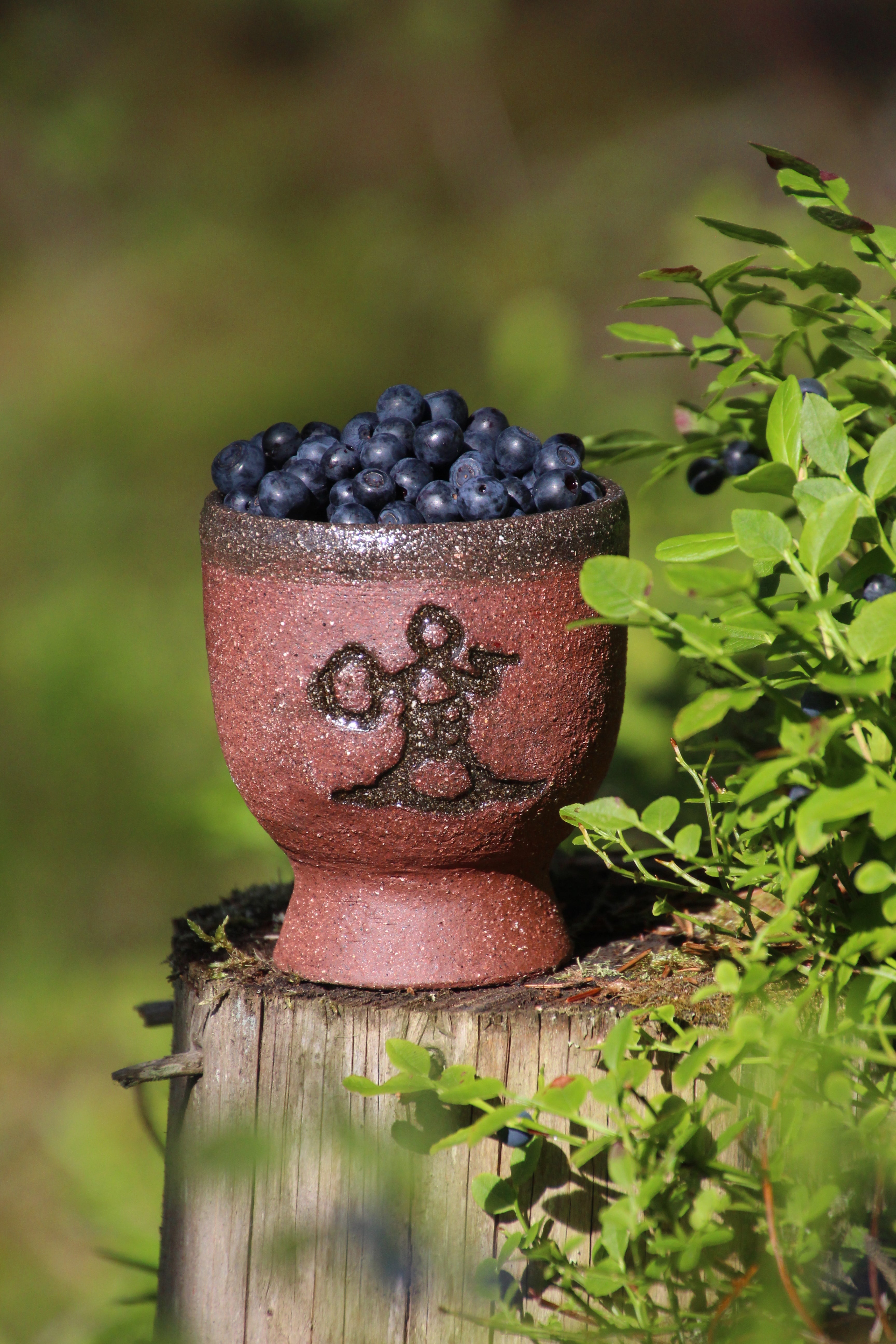 Ceramic goblet