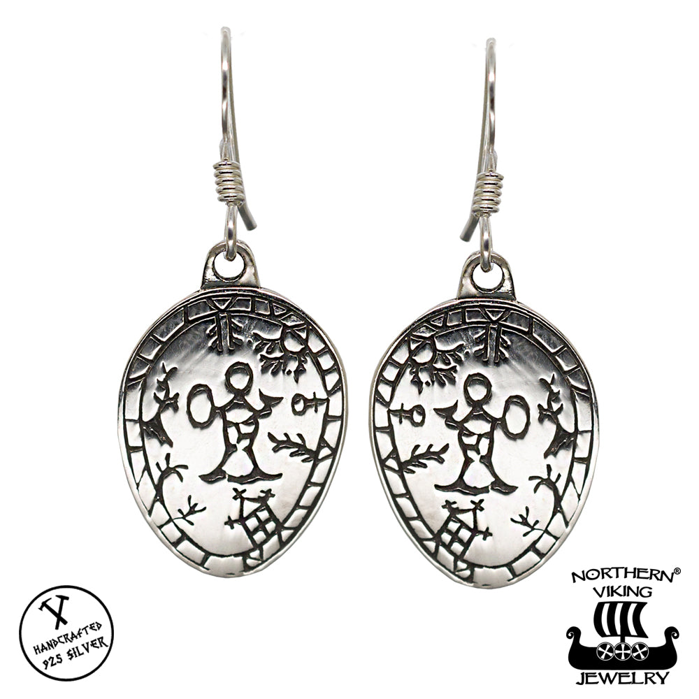 Korpiklaani Shaman Drum Earrings