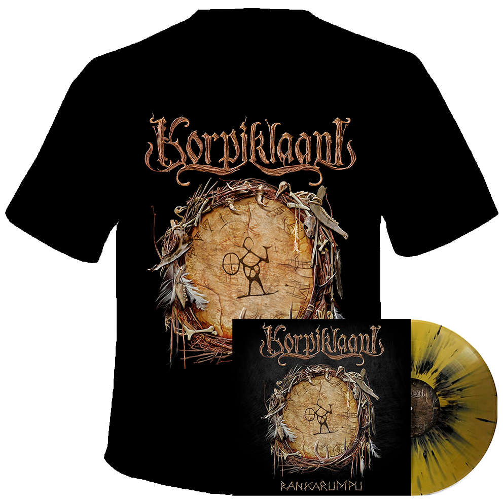 Rankarumpu bundle LP + T-paita