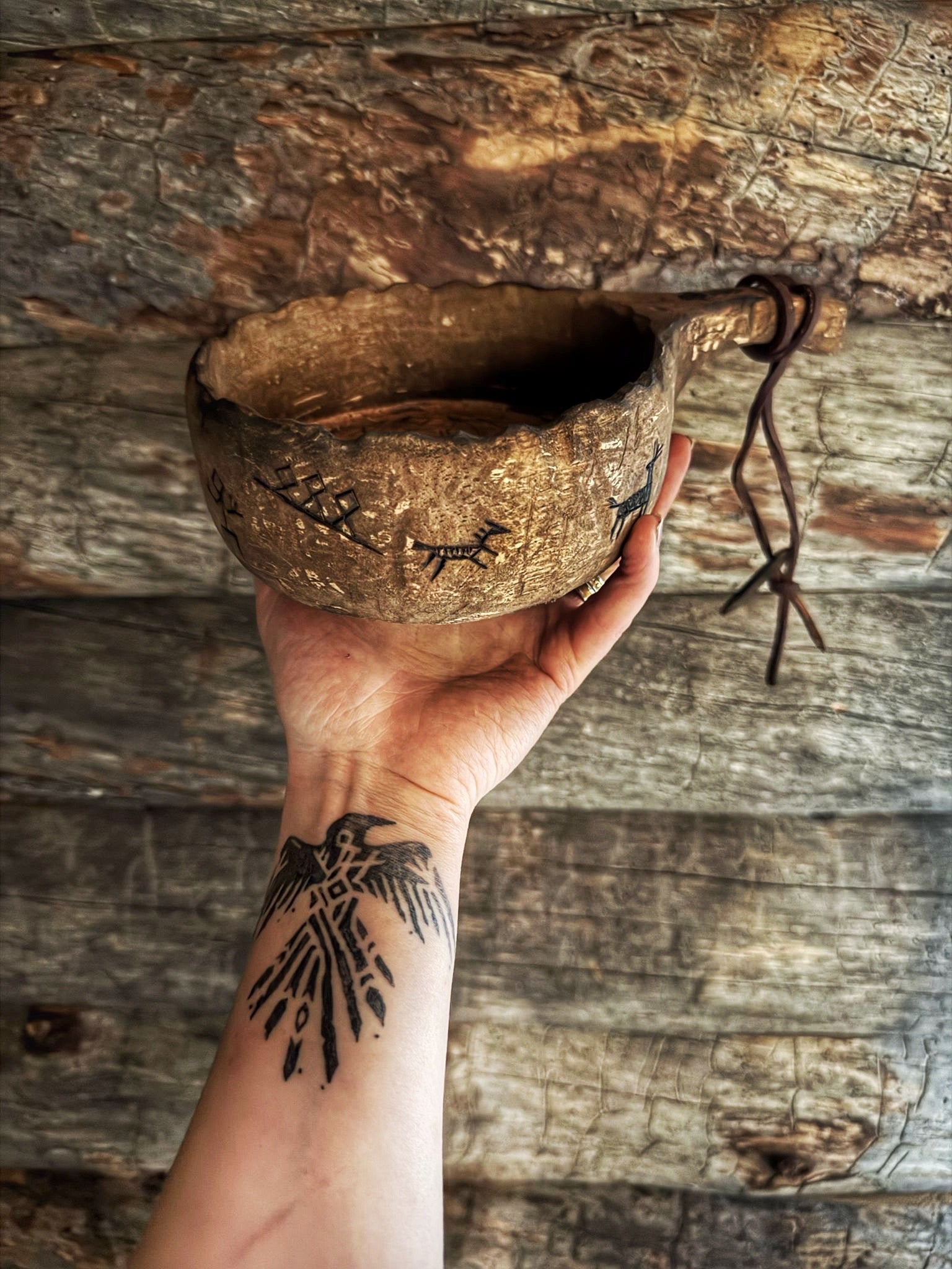 Wooden kuksa