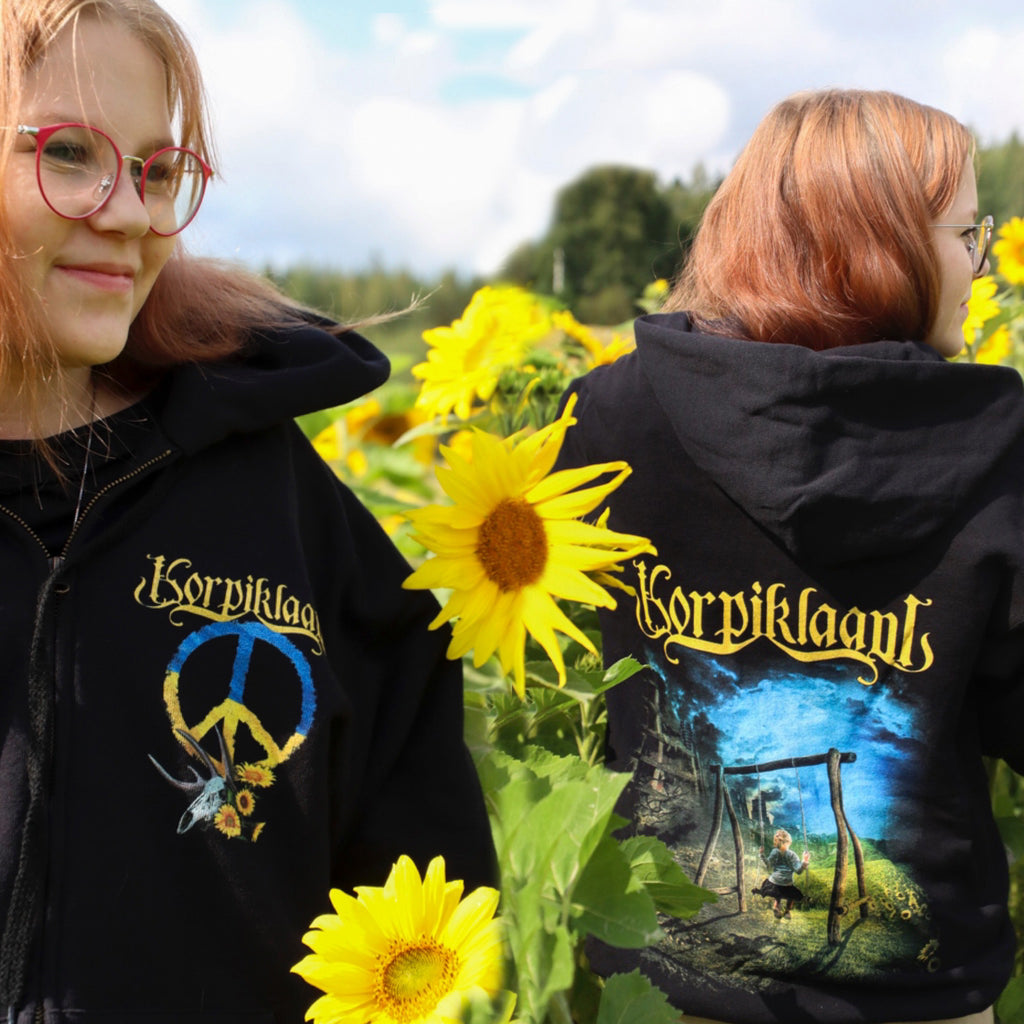 Krystallomantia Zipper Hoodie