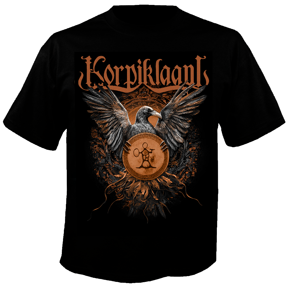 Orange Crow T-shirt