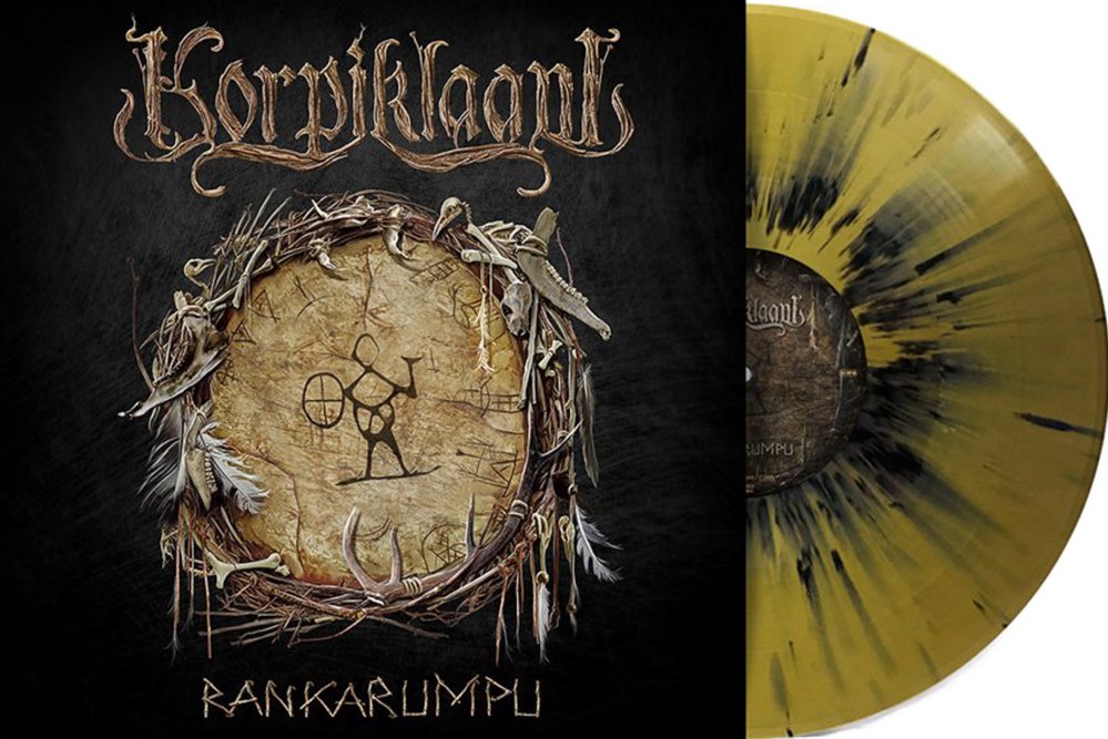 Korpiklaani - Rankarumpu Gold/Black - Splattered Vinyl