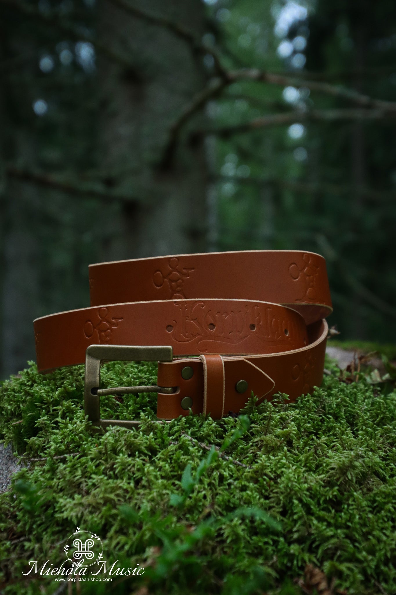 Leather belt